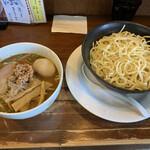 麺匠 大黒 - みそつけ麺 中盛 極太麺 980円^ ^ お腹いっぱい♪