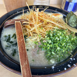 ラーメン青木亭 - 辛ネギラーメン醤油(小)　900円