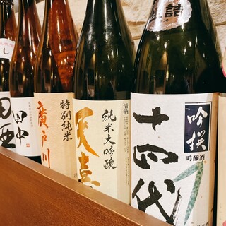 全国から取り揃えた約50種類の日本酒！！