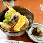 蕎麦家あぜ - ミニ天丼