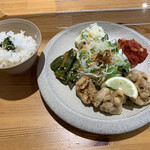 フルーツショップ　フェリース - 鶏の塩レモン唐揚げのランチ