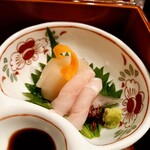 日本料理 まるやまかわなか - お刺身