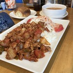 トルコケバブ - 料理写真:日替わりランチセット