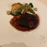 シェヌー - メイン:仙台牛フィレ肉のステーキ（+ ￥2,200）