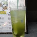 松ちゃんラーメン - 緑茶ハイ470円