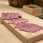 江戸焼肉 - タンと三角バラ