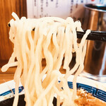 タンメン　ニュータマヤ - 麺アップ