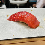 立喰い寿司 あきら - 大間産本マグロ中トロ