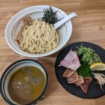 中華そば きなり - 烏賊肝と煮干しの つけそば    1日15食限定
