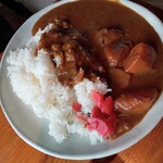 炭火焼イタリアン 海串 ブラーチェ - じっくり煮込んだポークカレー