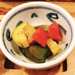 かんだた - ラタトゥイユ風の蒸し野菜