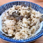 仙台中華そば 銘店嘉一 - 鶏めし（小）