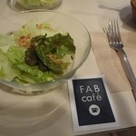 FABcafe - セットのサラダ
            