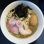 中華そば いづる - 味玉濃厚煮干しそば