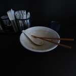 中華そば いづる - ごちそうさまでした。（すでに停電している）