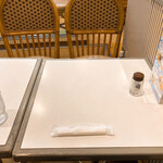 Monami - テーブル風景