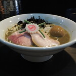 中華そば いづる - 味玉濃厚煮干しそば