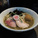 中華そば いづる - 味玉濃厚煮干しそば