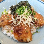 道の駅 オライはすぬま - 【2022/8】(レストラン蓮味)いわし丼(ご飯少な目)