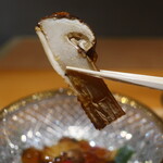 日本料理 幸庵 - 焼き松茸リフトアップ