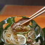 日本料理 幸庵 - 松茸リフトアップ