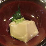 くらおか亭 - 小鉢（胡麻豆腐）