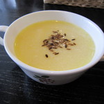 ミヒリランカ　カフェレストラン - （旧）ミヒリランカ・ランチのコーンスープ☆