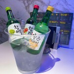 Shiguma Pocha - お得なソジュバケツセット
                      お好きなボトル3本 3135円