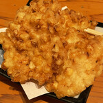 雅楽 - もろこし揚げ　ボリューム満点！