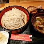 熊たまや - 肉ネギつけ汁うどん¥650