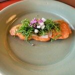 東京 芝 とうふ屋うかい - 鱒の焼き物