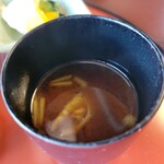 東京 芝 とうふ屋うかい - 赤出汁