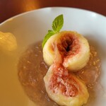 東京 芝 とうふ屋うかい - いちじく