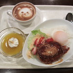 ラポール - ロコモコランチセット　６８０円