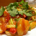 ソンポーン - 鱈とパイナップルの中華風炒め