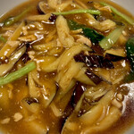 中華屋 丹心 - 丹心麺　麻婆茄子