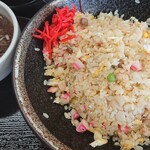 Oshokujidokoro Kawadora - チャーハン普通盛り、スープ付き