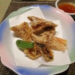 稲取東海ホテル湯苑 - 揚げ物…カサゴ唐揚げ～骨までいただけます♪