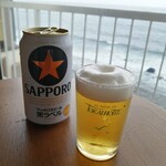 稲取東海ホテル湯苑 - 湯上りのビール・   ʓ-Ʊ"- ∩(´^ヮ^｀)∩♪