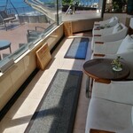 稲取東海ホテル湯苑 - 足岩盤浴…足乗せたら  ε(≧ｏ≦;  ｱﾁ~♪