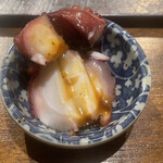 おまかせ寿司 すしのすけ - 真蛸の刺身紫蘇醤油