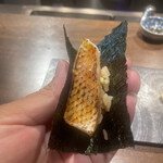 おまかせ寿司 すしのすけ - ノドグロサンドウィッチ