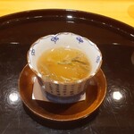 割烹 渡邊 - 冬瓜と蓴菜