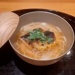 割烹 渡邊 - そうめんと鮎、蓼