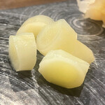 おまかせ寿司 すしのすけ - 新生姜