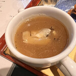 Ajian Teburu Monkai - キノコとフカヒレのスープ