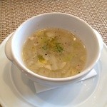 レストランＳａｏｒｉ - 本日のスープ・キャベツのスープ