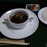 門 - 煮込みハンバーグ