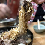 すき焼･鍋物 なべや - 牛肉鉄もやしリフト