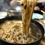 すき焼･鍋物 なべや - うどんリフト